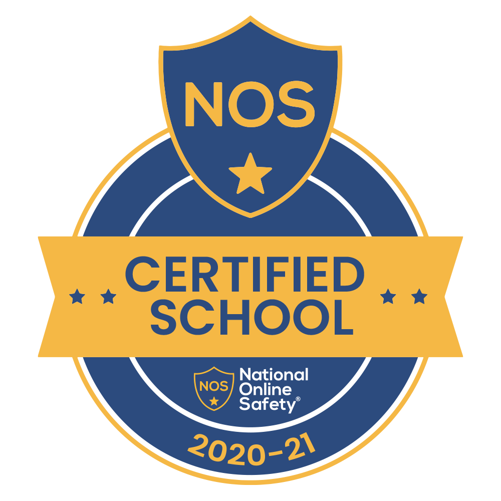 National Online Safety Certified School 2020-21 badge