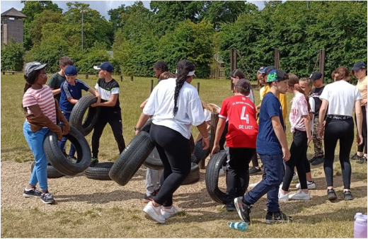 Students at Kingwood Centre