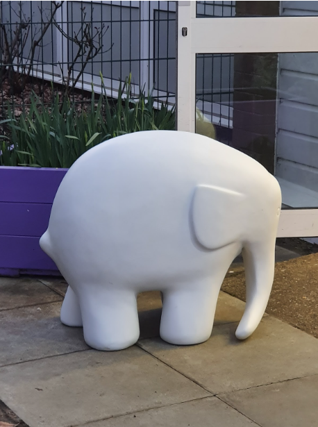 Lavender the elephant