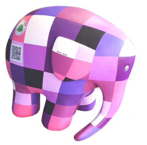 Lavender the elephant